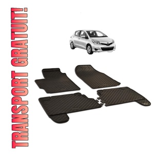 Set covorase presuri TOYOTA YARIS din 2006-2010, auto, din cauciuc thermoplastic - Img 8