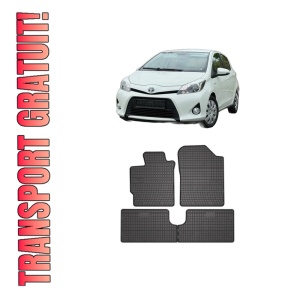 Set covorase presuri TOYOTA YARIS (_P15_) din 2013-2016, auto, din cauciuc thermoplastic, TOYOTA