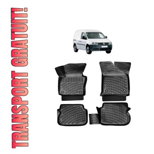Set covorase presuri Volkswagen CADDY III din 2004-2020, auto, din cauciuc thermoplastic