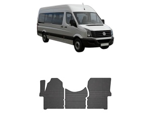 Set covorase presuri Volkswagen CRAFTER | 2E din 2006-2018, auto, din cauciuc thermoplastic, Volkswagen - Img 2