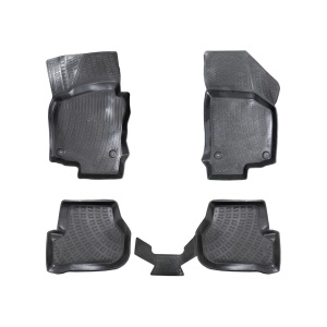 Set covorase presuri Volkswagen GOLF 6 din 2008-2012, auto, din cauciuc thermoplastic - Img 3