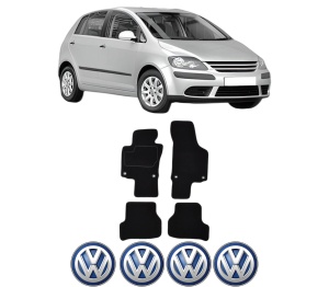 Set Covorase Presuri Volkswagen GOLF PLUS V (5M1, 521) din 2004-2013, Auto, Material Textil Mocheta, Volkswagen - Img 2