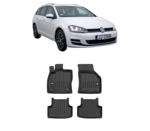 Set covorase presuri Volkswagen GOLF VII Variant (BA5, BV5) din 2013-2021, auto, din cauciuc thermoplastic, Volkswagen - Img 2