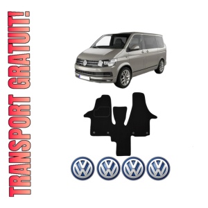 Set Covorase Presuri Volkswagen MULTIVAN T5 (7HM, 7HN, 7HF, 7EF, 7EM, 7EN) din 2003-2015, Auto, Material Textil Mocheta, Volkswagen