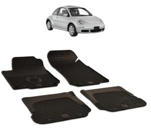 Set covorase presuri Volkswagen NEW BEETLE din 1998-2010, auto, din cauciuc thermoplastic - Img 2