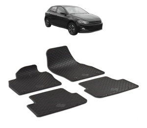 Set covorase presuri Volkswagen POLO din 2017-2021, auto, din cauciuc thermoplastic - Img 2