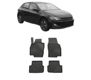 Set covorase presuri Volkswagen POLO VI (AW1, BZ1, AE1) din 2017-2021, auto, din cauciuc thermoplastic, Volkswagen - Img 2