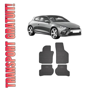 Set covorase presuri Volkswagen SCIROCCO III din 2005-2010, auto, din cauciuc thermoplastic, Volkswagen