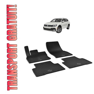Set covorase presuri Volkswagen TIGUAN din 2016-2024, auto, din cauciuc thermoplastic - Img 7