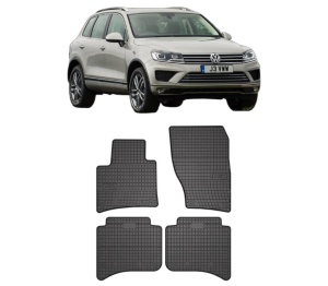 Set covorase presuri Volkswagen TOUAREG (7P5, 7P6) din 2010-2018, auto, din cauciuc thermoplastic, Volkswagen - Img 2