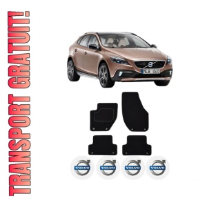Set Covorase Presuri VOLVO V40 Cross Country (526) din 2012-2019, Auto, Material Textil Mocheta, VOLVO