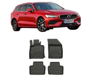 Set covorase presuri VOLVO V60 II (225) din 2018-2022, auto, din cauciuc thermoplastic, VOLVO - Img 2
