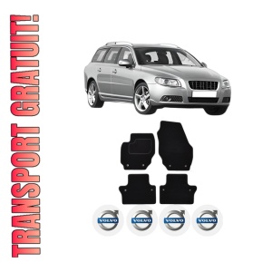 Set Covorase Presuri VOLVO V70 III (135) din 2007-2016, Auto, Material Textil Mocheta, VOLVO