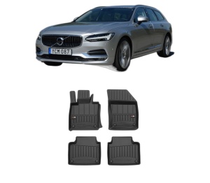 Set covorase presuri VOLVO V90 II Estate (235) din 2016-2023, auto, din cauciuc thermoplastic, VOLVO - Img 2