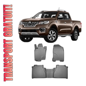 Set covorase RENAULT ALASKAN, din 09.2017 - 2021, covorase tavita, caroserie PICK-UP CABINA DUBLA, compatibile cu autoturismul RENAULT ALASKAN, ARISTAR