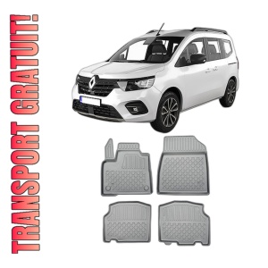 Set covorase RENAULT KANGOO III din 06.2021 - Prezent, covorase tavita, caroserie VAN, ampatament scurt si lung, NU CORESPUNDE PENTRU ELECTRIC, compatibile cu autoturismul RENAULT KANGOO III, ARISTAR