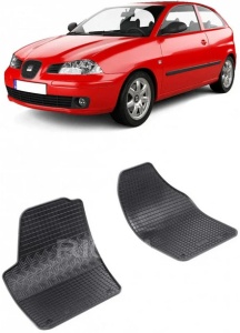 Set covorase Seat Ibiza 03.2002 - 2008 si 4 stickere rotunde Seat accesorii pentru autoturismul tau - masina v4439