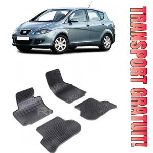 Set covorase Seat Toledo Hatchback 2004 - 2010 si 4 stickere rotunde Seat
