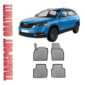 Set covorase SKODA KAMIQ, din 09.2019 - Prezent, covorase tavita, caroserie SUV, compatibile cu autoturismul SKODA KAMIQ, ARISTAR