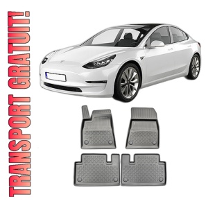 Set covorase TESLA MODEL 3, din 07.2017 - Prezent, covorase tavita, caroserie SEDAN inclusiv FACELIFT, compatibile cu autoturismul TESLA MODEL 3, ARISTAR
