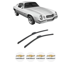 Set stergatoare auto CHEVROLET CAMARO din 2009-2016, pentru parbriz auto, 2 bucati, Bosch Aerotwin Retrofit, din cauciuc siliconat rezistent, 4 Stickere Auto CHEVROLET - Img 2