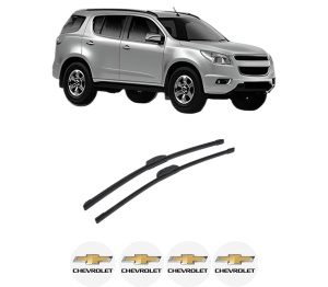 Set stergatoare auto CHEVROLET TRAILBLAZER (KC_) din 2001-2008, pentru parbriz auto, 2 bucati, Bosch Aerotwin Retrofit, din cauciuc siliconat rezistent, 4 Stickere Auto CHEVROLET - Img 2