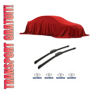 Set stergatoare auto DAEWOO CIELO LOAD RUNNER din 1996-1997, pentru parbriz auto, 2 bucati, Bosch Aerotwin Retrofit, din cauciuc siliconat rezistent, 4 Stickere Auto DAEWOO
