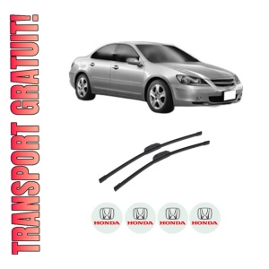 Set stergatoare auto HONDA LEGEND III (KA) din 1996-2004, pentru parbriz auto, 2 bucati, Bosch Aerotwin Retrofit, din cauciuc siliconat rezistent, 4 Stickere Auto HONDA
