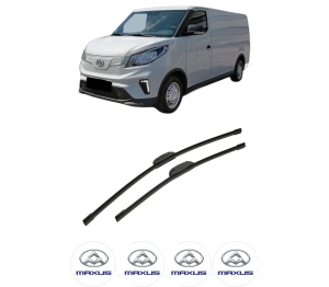 Set stergatoare auto MAXUS eDELIVER 3 Van din 2020, pentru parbriz auto, 2 bucati, Bosch Aerotwin Retrofit, din cauciuc siliconat rezistent, 4 Stickere Auto MAXUS - Img 2