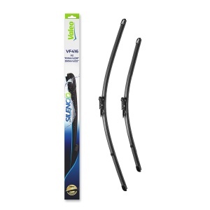Set stergatoare CITROEN C5 III (RD_) din 2008-2017, pentru parbriz auto, 2 bucati, Valeo Silencio Xtrm, din cauciuc siliconat rezistent, 4 Stickere Auto CITROEN v40221