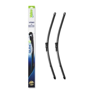Set stergatoare IVECO DAILY VI Platform/Chassis din 2014-2022, pentru parbriz auto, 2 bucati, Valeo Silencio Xtrm, din cauciuc siliconat rezistent, 4 Stickere Auto IVECO v35901