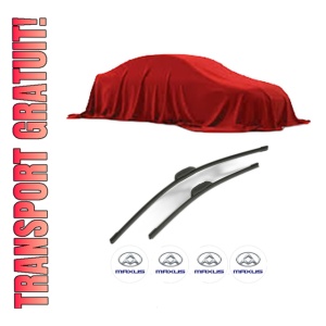 Set stergatoare MAXUS eDELIVER 9 Platform/Chassis din 2022, pentru parbriz auto, 2 bucati, Bosch Aerotwin Retrofit, din cauciuc siliconat rezistent, 4 Stickere Auto MAXUS