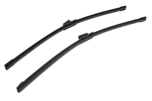 Set stergatoare MERCEDES-BENZ EQC (N293) din 2019-2023, pentru parbriz auto, 2 bucati, Bosch Aerotwin, din cauciuc siliconat rezistent, 4 Stickere Auto MERCEDES-BENZ v50756