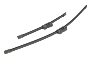 Set stergatoare MG MG ZS SUV (AZS1) din 2017-2021, pentru parbriz auto, 2 bucati, Bosch Aerotwin, din cauciuc siliconat rezistent, 4 Stickere Auto MG v49086