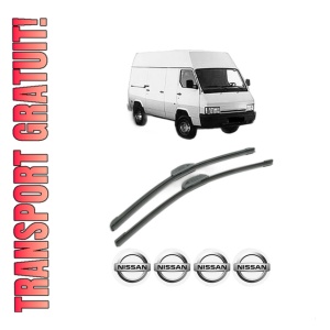 Set stergatoare NISSAN TRADE Van din 1996-2000, pentru parbriz auto, 2 bucati, Bosch Aerotwin Retrofit, din cauciuc siliconat rezistent, 4 Stickere Auto NISSAN