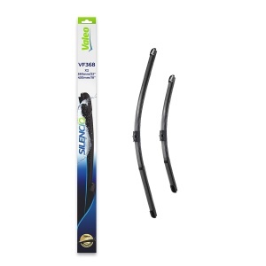 Set stergatoare OPEL ASTRA H GTC (A04) din 2005-2010, pentru parbriz auto, 2 bucati, Valeo Silencio Xtrm, din cauciuc siliconat rezistent, 4 Stickere Auto OPEL v38865