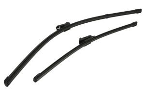 Set stergatoare RENAULT KANGOO III MPV din 2021-2022, pentru parbriz auto, 2 bucati, Valeo Silencio, din cauciuc siliconat rezistent, 4 Stickere Auto RENAULT - Img 2