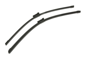 Set stergatoare SEAT LEON (1P1) din 2005-2013, pentru parbriz auto, 2 bucati, Bosch Aerotwin, din cauciuc siliconat rezistent, 4 Stickere Auto SEAT v56110