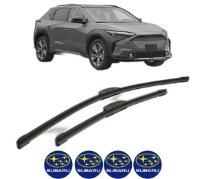 Set stergatoare SUBARU SOLTERRA din 2022, pentru parbriz auto, 2 bucati, Bosch Aerotwin Retrofit, din cauciuc siliconat rezistent, 4 Stickere Auto SUBARU v44349