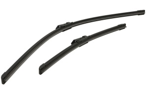 Set stergatoare Volkswagen SHARAN (7N1, 7N2) din 2010-2022, pentru parbriz auto, 2 bucati, Bosch Aerotwin, din cauciuc siliconat rezistent, 4 Stickere Auto Volkswagen v53890