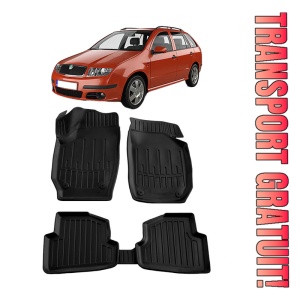 Skoda Fabia II (5J) (2007-2014) Set covorase auto cauciuc G.Modern Line 3D