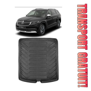 Skoda Kodiaq 2016-prezent Tavita cauciuc pentru protectie portbagaj dedicata pentru SKODA Kodiaq Transport Gratuit