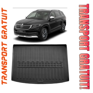 Skoda Kodiaq 5 Locuri (2016-prezent) Tavita cauciuc pentru protectie portbagaj