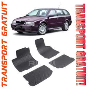 Skoda Octavia I, Combi, fabricat din 1998 - 2004, set covorase auto dedicate, din cauciuc 100% Premium