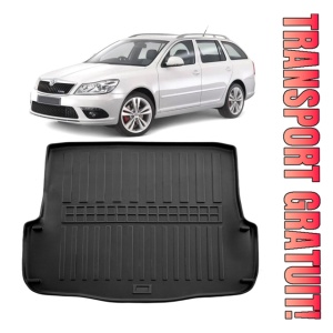 Skoda Octavia II (A5) Combi Cu Podea Joasa (2004-2013) Tavita cauciuc pentru protectie portbagaj