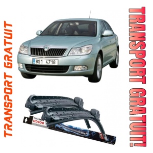 Skoda Octavia II Combi Set 2 stergatoare parbriz Bosch Aerotwin 600/475mm compatibile cu Skoda Octavia II Combi (2004-2014) (60 cm / 47.5 cm)