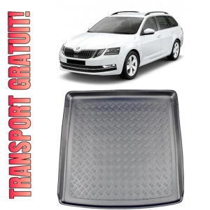 Skoda Octavia III Combi din 05.2013 - 05.2020, Tavita Pentru Portbagaj Lux Premium Dedicata, Portbagaj Superior *3