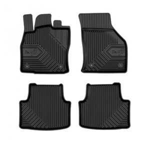 Skoda Octavia III Rs Din 05.2013 - 05.2020, Combi , Set Covorase Auto Tip Tavita Premium 3D, din cauciuc accesorii pentru autoturismul tau - masina v168781