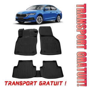Skoda Octavia IV (A8) (2020 - prezent) Set covorase auto cauciuc G.Modern Line 3D transport gratuit