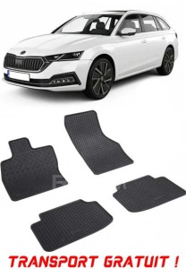 Skoda Octavia IV, Combi, fabricat din 06.2020 - Prezent, set covorase auto dedicate, din cauciuc 100% Premium - Transport Gratuit accesorii pentru autoturismul tau - masina v37800